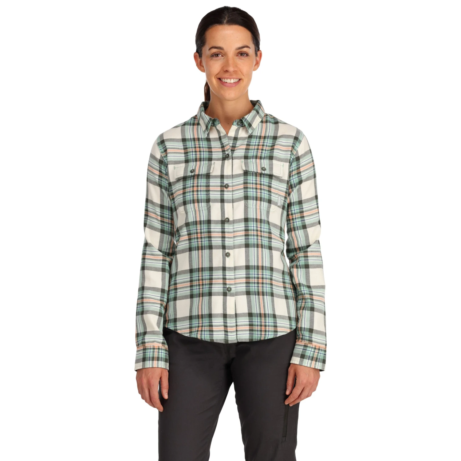 Simms Women's Santee Flannel LS Shirt - Image 7
