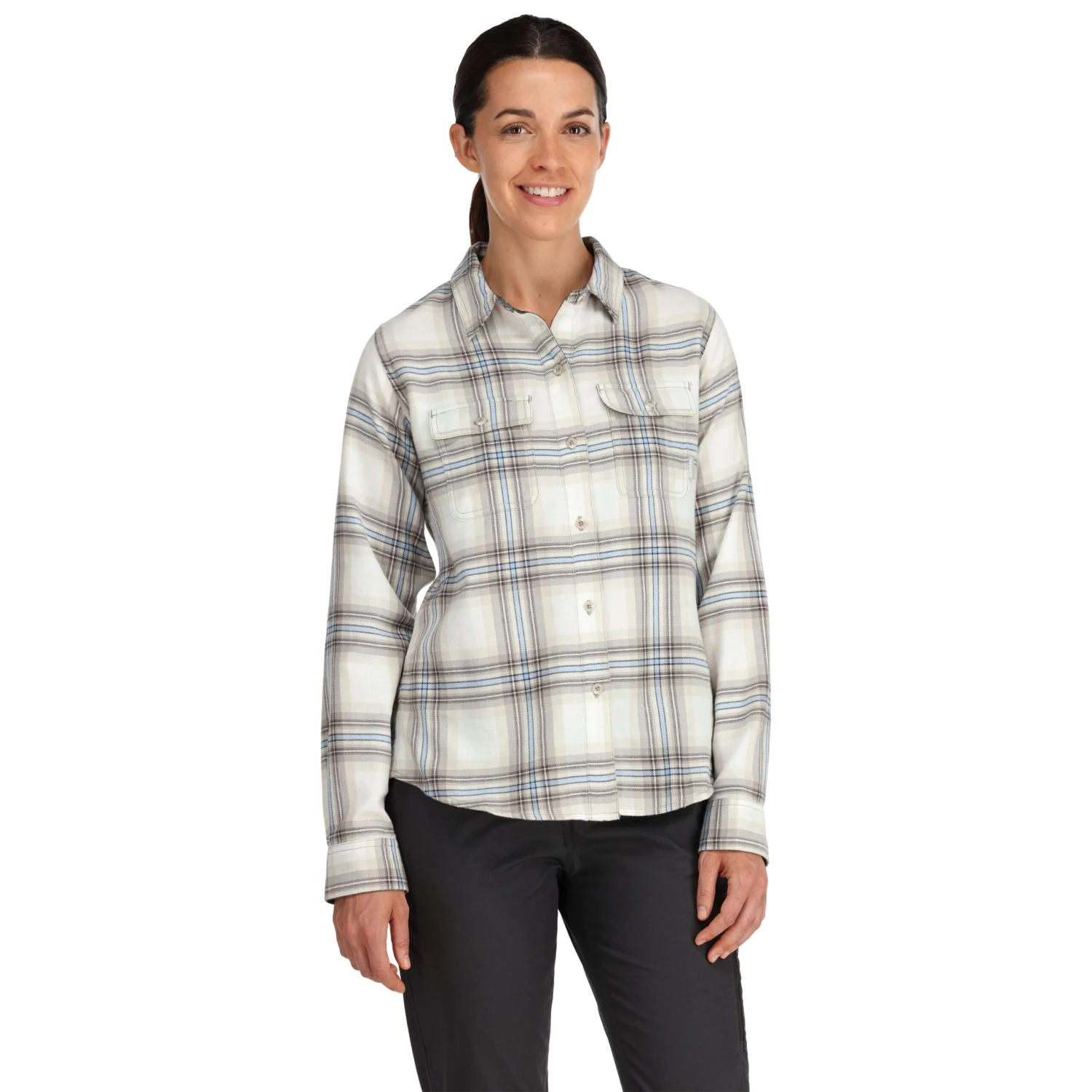 Simms Women's Santee Flannel LS Shirt - Image 3