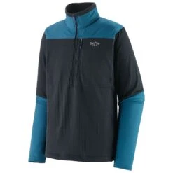Patagonia Mens L/S R1 Fitz Roy 1/4 Zip Sale