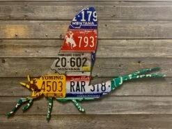 Cody Richardson Art - Mixed State Mayfly License Plate Art