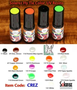 Hareline Solarez UV Fly Tie