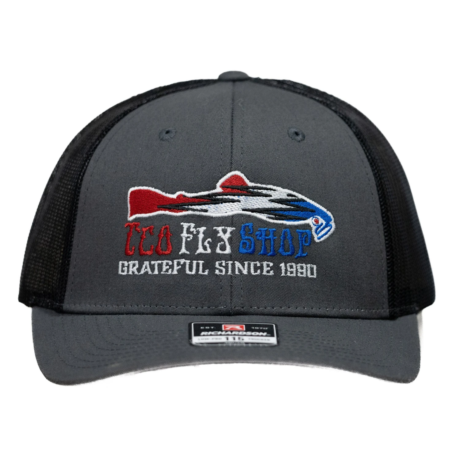 TCO Fly Shop Trucker Hat Steal Your Fish - Image 2