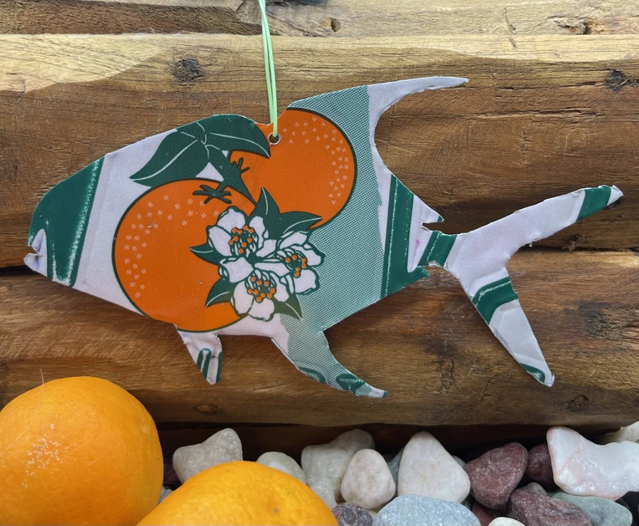 Cody Richardson Art - Florida Permit License Plate Christmas Ornament - Image 2