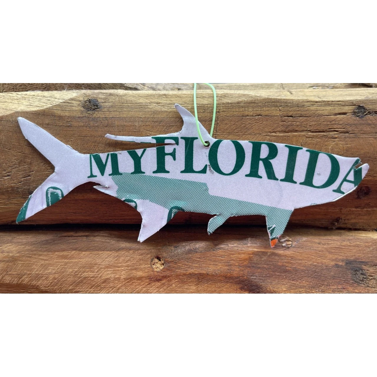 Cody Richardson Art - Florida TarponLicense Plate Christmas Ornament