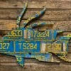Cody Richardson Art - Bahamas Hogfish License Plate Art