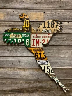 Cody Richardson Art - South Dakota Pheasant License Plate Art