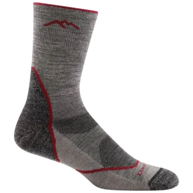Darn Tough Mens Light Hiker Micro Crew Sock Light Cushion - Image 2