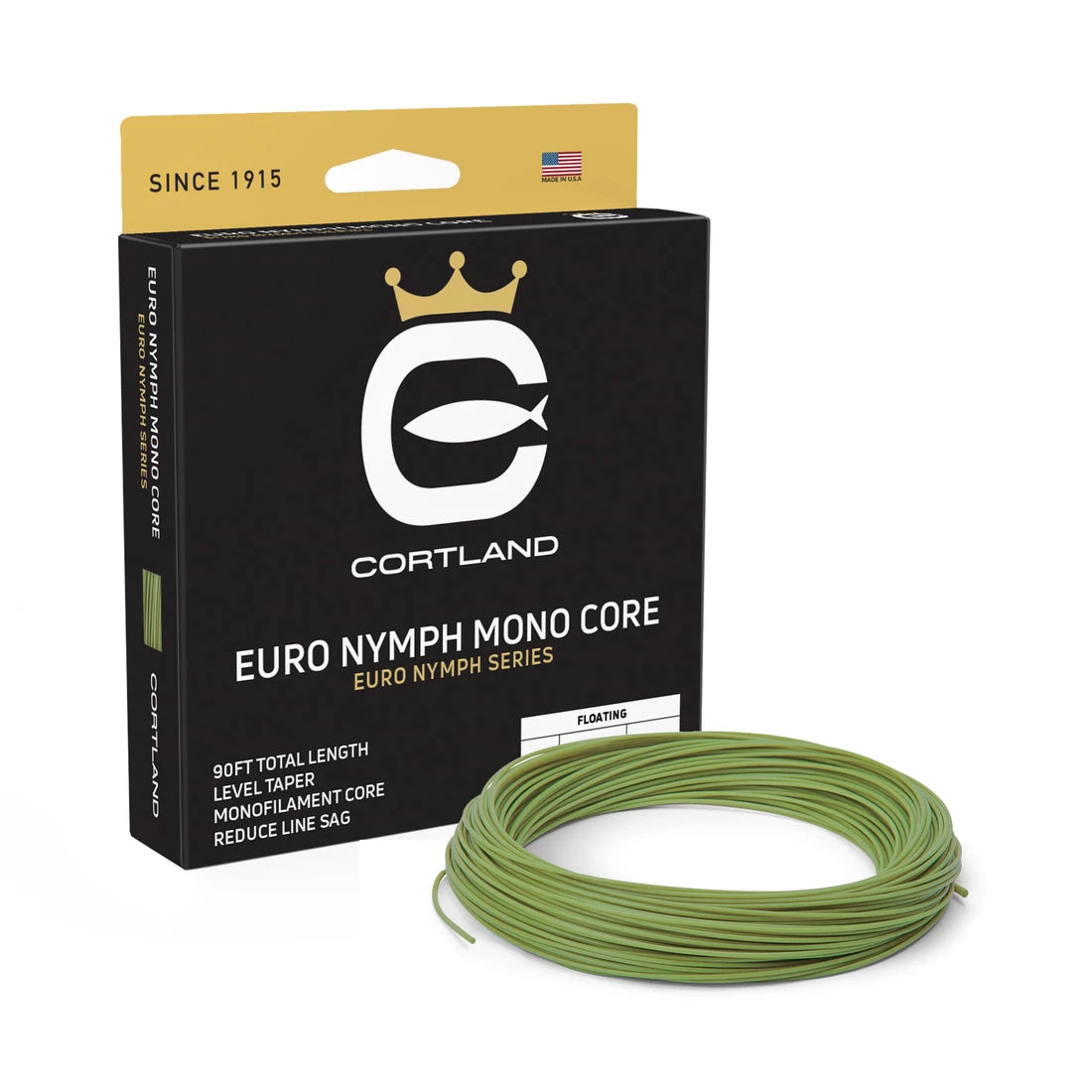 CORTLAND EURO NYMPH MONO CORE 90 Ft