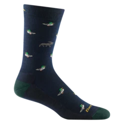 Darn Tough Mens Duck Duck Moose Crew Lightweight With Cushion