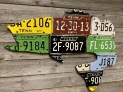 Cody Richardson Art - Tennessee Largemouth Bass License Plate Art