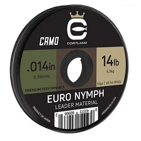 CORTLAND EURO NYMPH LEADER MATERIAL NYLON