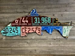 Cody Richardson Art - British Columbia Steelhead License Plate Art