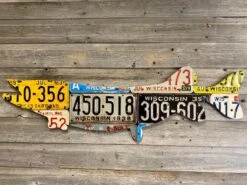 Cody Richardson Art - Wisconsin Pike/Muskie License Plate Art
